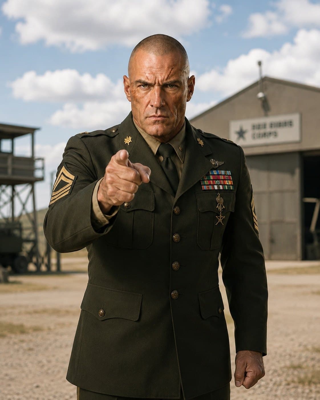 Captain Jack pointing at you
